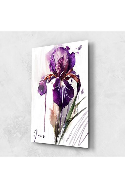 Arthub Tablou Sticla,Dormitor si Living, Iris, Iris Drop