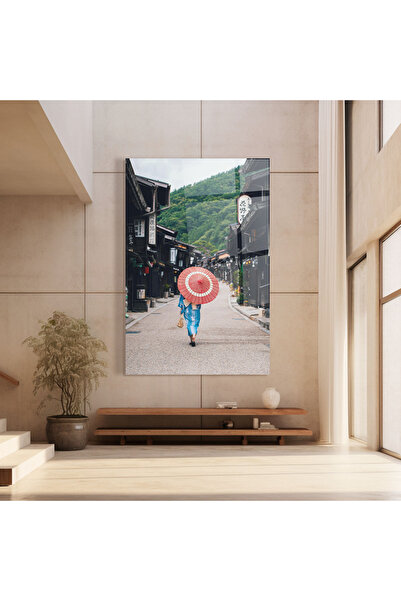 Arthub Glass Painting, Bedroom and Living Room, Rural, China Roads