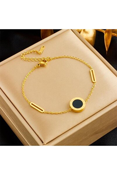 RAFINI Circle Bracelet Gold - 18K Gold Plated, Stainless Steel
