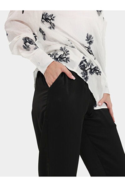 Elena by DStyle Embroidered Floral Shirt and Trousers Modest Set