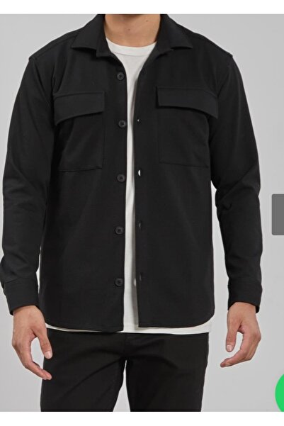 JSCO Men's Double Pocket Full Lycra Double Face Sweat Shirt with Covered Pockets