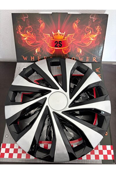 Universal Fiat Doblo/Punto/Fiorino/Albea/Palio Uyumlu 14"inç Çift Renk Jant K...