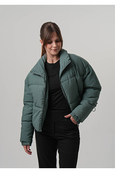 PIQUE Women's Coat Puffer Women's Crop Coat
