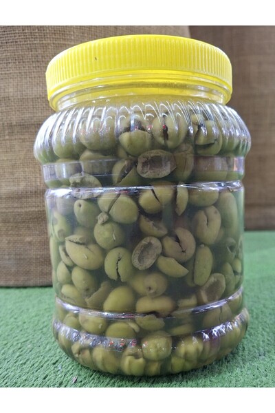 Bir Dünya Kuruyemiş Nizip Çekirdeksiz Kırma Yeşil Zeytin 2000 Cc Yeni Mahsul 2025-2026