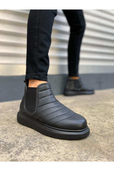 Mhoda Shoes Ανδρικά αθλητικά μποτάκια JY205 Boston χωρίς κορδόνια με ορθοπεδι...