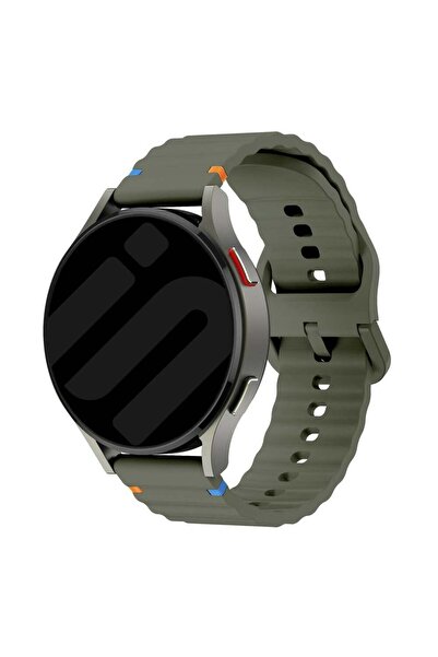 bbtech Xiaomi Watch S1/S1 Pro/S1Active/Mibro X1/Redmi Watch 5 Active/Lite 22mm Wave Design Silicone Band