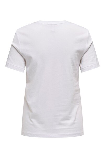 ONLY Onlemma Life Reg S/S Lady Top Jrs Women's Bright White T-Shirt - 15329752