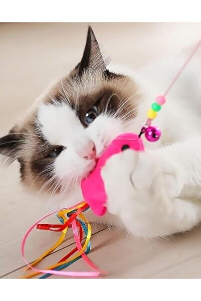 HESPERUS Cat Fishing Rod Playful Fish, Flexible Wire Design, Fun and Durable Pet Toy