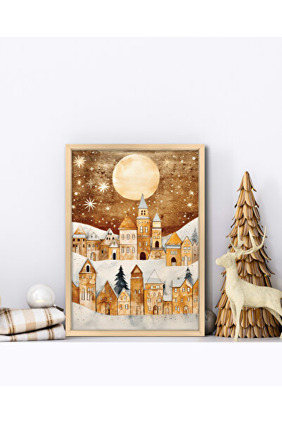 Vetro Design Yeni Yıl Serisi Çerçeveli Tablo No.45