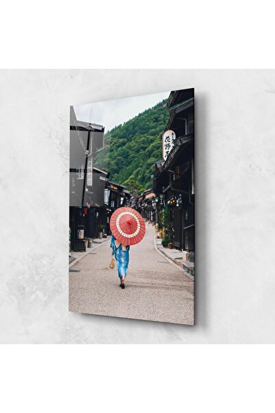 Arthub Glass Painting, Bedroom and Living Room, Rural, China Roads