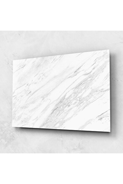 Arthub Glass Painting, Bedroom and Living Room, Marble, Light Grey Marble