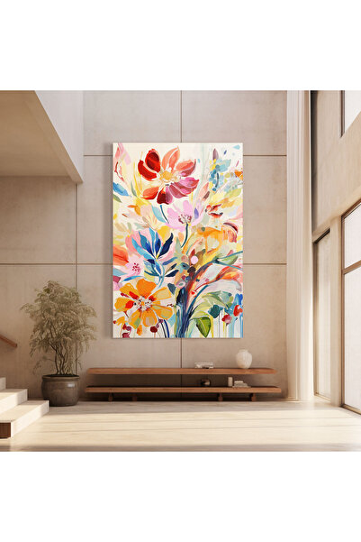 Arthub Glass Painting, Bedroom and Living Room, Spring, Red Orange Spring