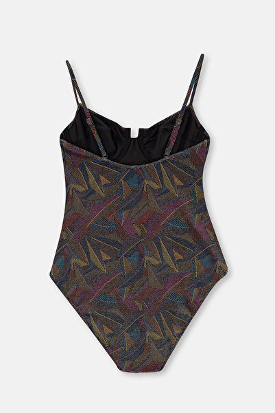 Dagi Multicolor Triangle Underwire Swimsuit