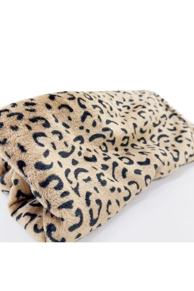 longziming Office blanket, Longziming, leopard, lightweight, purple, 140x160cm