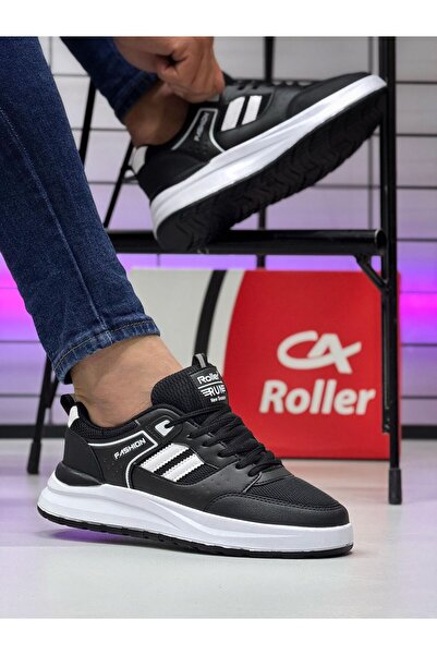 Roller Men's Anorak Fuspetli Sports Shoes - Black and White