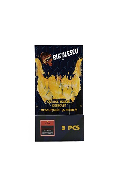 RMF BAITS RIGULESCU Pre-tied Hooks - Spin (Size 10)