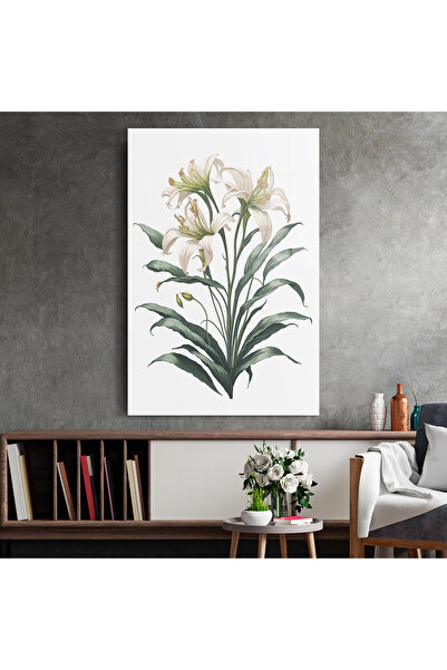 Arthub Glass Painting, Bedroom and Living Room, Lilies, Columbia Lily