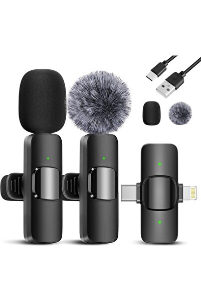 SKY TOUCH ميكروفون لاسلكي SKY-TOUCH مكون من قطعتين (ميكروفون مزدوج)