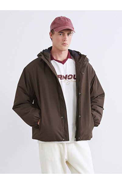 LC Waikiki Özmarka New Season Comfortable Fit Hooded Men's Coat