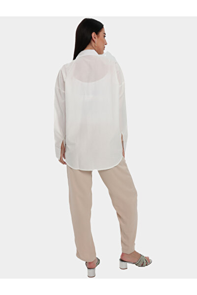 Elena by DStyle Floral Embroidered Shirt and Trousers Modest Set