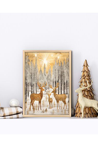 Vetro Design Yeni Yıl Serisi Çerçeveli Tablo No.46