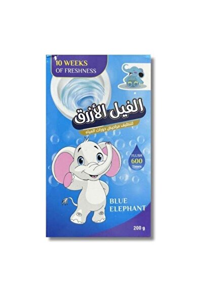 Blue Elephant Toilet Cleaner Block 200g – Long-Lasting Freshness Up to 600 Flushes