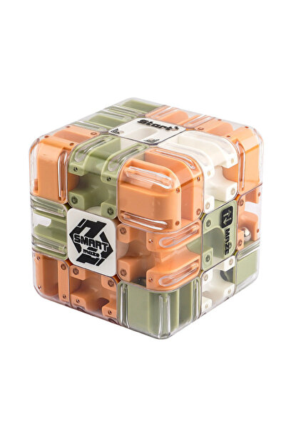 algoshop 3D Maze Puzzle Cube with Steel Ball, Educational for Children and Adults