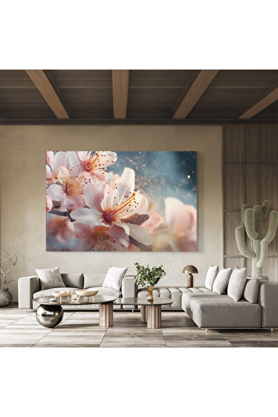 Arthub Glass Painting, Bedroom and Living Room, Spring, Flower Spring Art