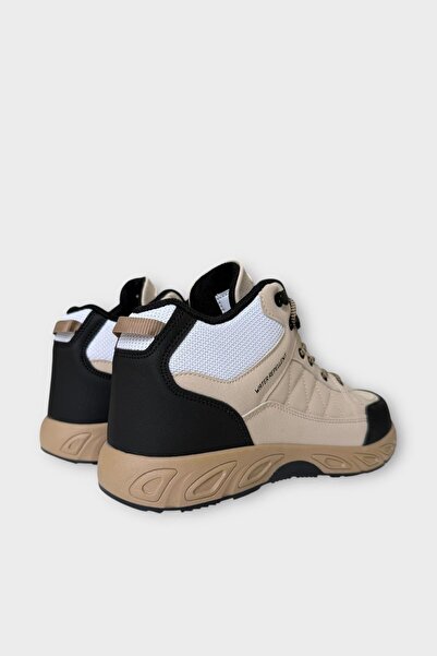 Liger Outdoor Boots Shoes Winter Durable Sturdy Sole Lace-Up Beige