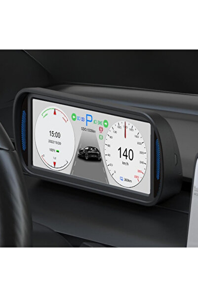 algoshop Digital dashboard display compatible Tesla Model 3 & Y years 2019-2023, 6.8 inch, IPS, Plug and Play