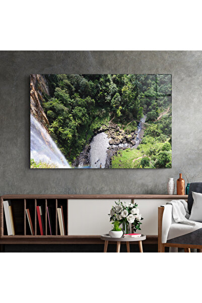 Arthub Glass Painting, Bedroom and Living Room, Waterfalls, Top Waterfall View