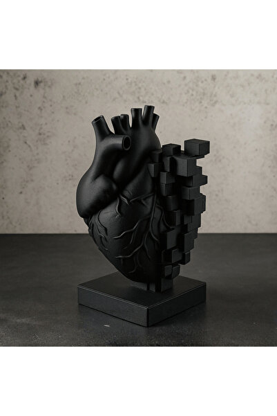Homentum Luro | Декоративна скулптура на сърце – геометрична – модерен концеп...