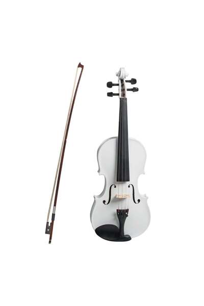 Depox Wooden classical violin set with additional 1/8 bow, DEPOX, Size 4/4, case included