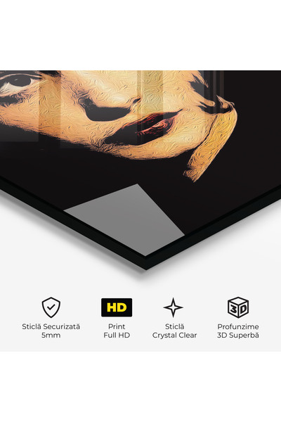 Arthub Tablou Sticla,Dormitor si Living, Porterete, Light Portrait