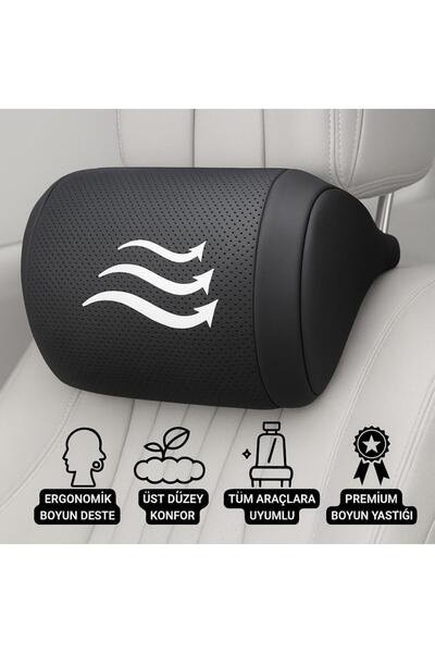 coofbe Tüm Araçlara Uyumlu Ortopedik Araç Boyun Baş Yastığı Oto Koltuk Başlığ...