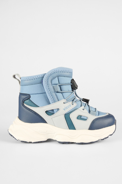 Vicco Cizme de iarnă hidrofughe unisex pentru fete și băieți cu blană în interior