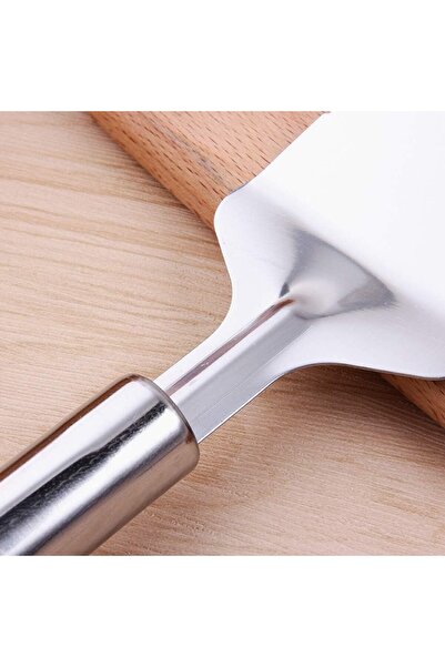 KT HOME Professional Stainless Steel Cake Spatula, Silver Color, Pizza and Dessert Serving Tool, Spatula