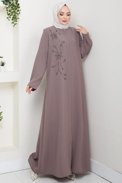 hafsamina Λεπτομέρεια λουλουδιών Πέτρινο Φεράζ Βιζόν HM2847