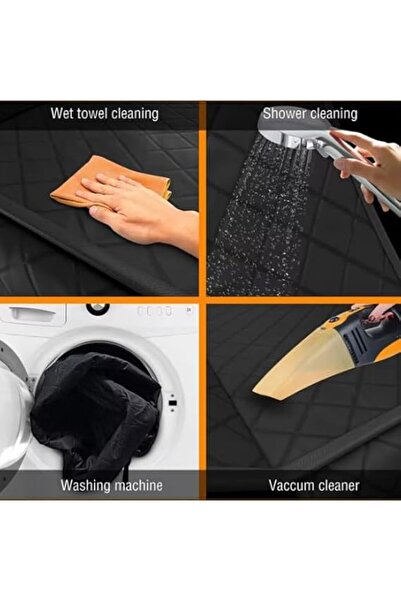 Best Ladies Waterproof Quilted Hammock Dog Car Seat Cover - Universal Fit with Anchors & Storage Pockets