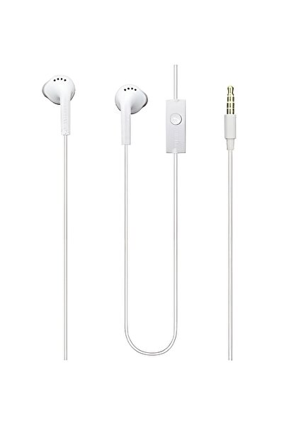 Generic Wired earphones with microphone for Samsung Galaxy phones, white