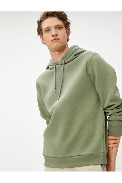 Koton 4wam70023mk Sweat pentru bărbați verde