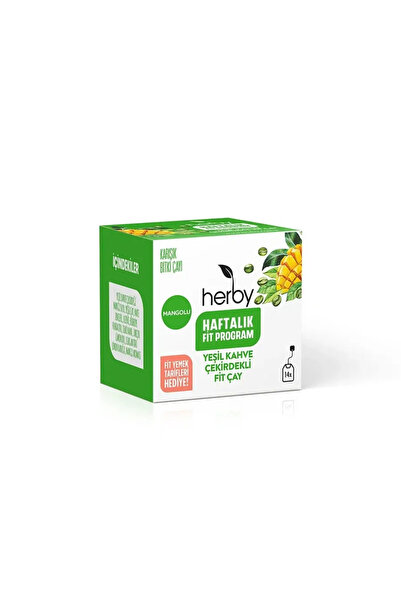 Herby Yeşil Kahve Çekirdekli Fit Çay
