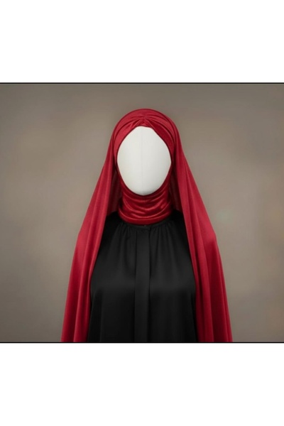 MERİT FASHION Kadife Kumaş İşlemesiz Bone&Duvak Takımı Hazır Duvak