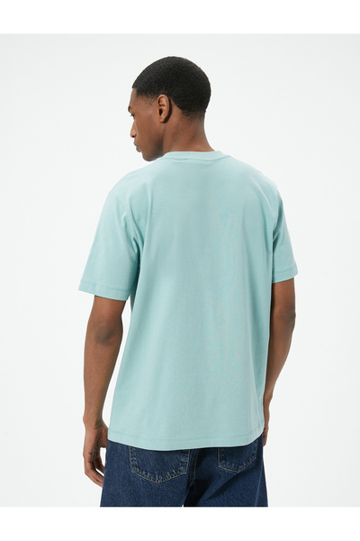 Koton Basic T-Shirt Crew Neck Short Sleeve Cotton