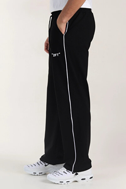 EXSPORT Compact Plus Size Sweatpants with Piped Adjustable Legs