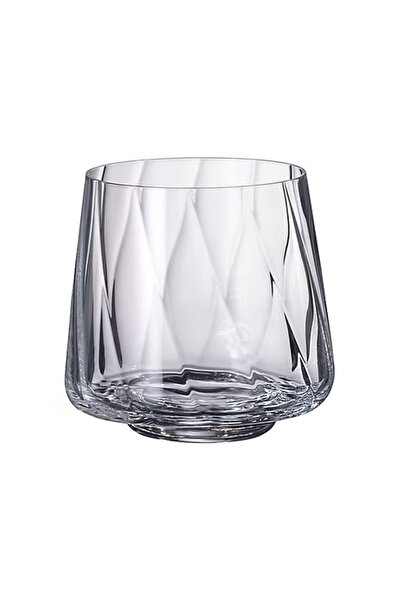 Bohemia Royal Crystal Set of 6 whisky glasses Sora Spirale 350 ml transparent