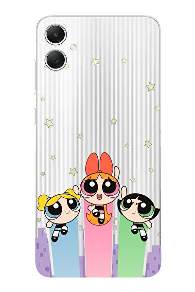 TechTree حافظة سيليكون متوافقة مع هاتف سامسونج جالاكسي A05 بتصميم فتيات القوة...