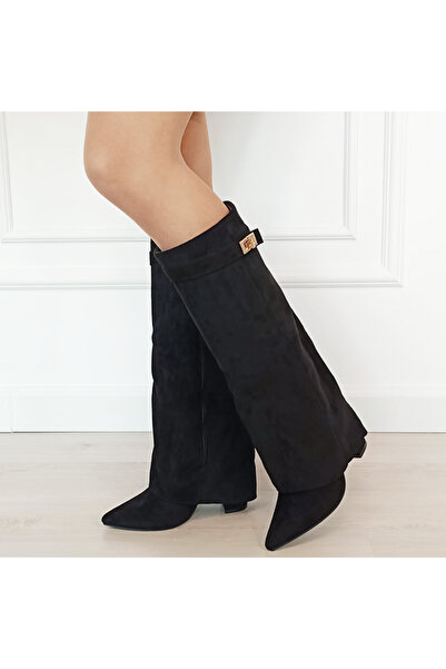 SOFILINE Ghete negre elegante cu toc confortabil 9501A 113