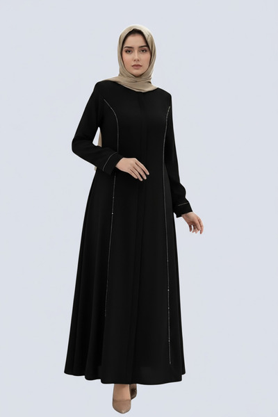 Ferruce Taşlı Ferace Şık ve Rahat Tesettür Dış Giyim