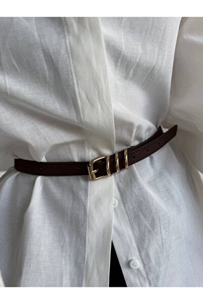 Paraf style Αξεσουάρ για γυναικείο μπλέιζερ/φόρεμα με λεπτή σουέτ εμφάνιση με αγκράφα με δαχτυλίδι